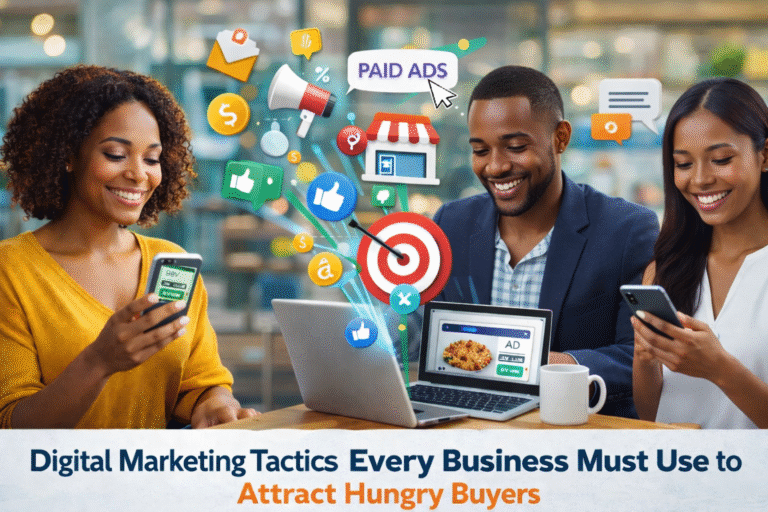 Read more about the article Digital Marketing Tactics Every Business Must Use to Attract Hungry Buyers