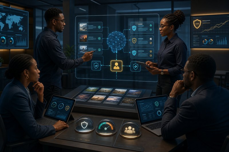 Quality team testing an AI agent against reliability safety and permission scenarios